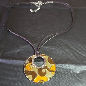 Stylish Multicolor Pendant Necklace